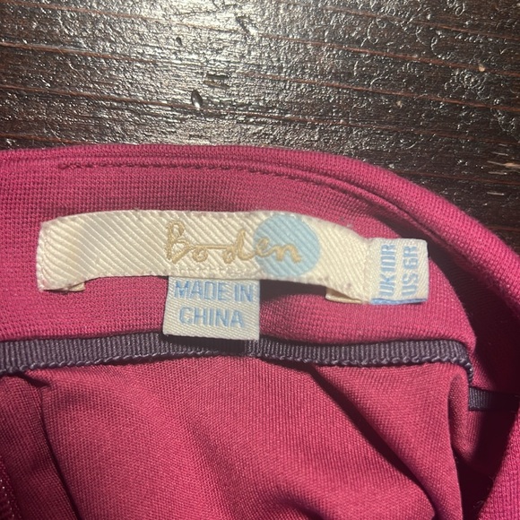 Boden Connie Ponte Dress (6R) Magenta - Picture 11 of 13